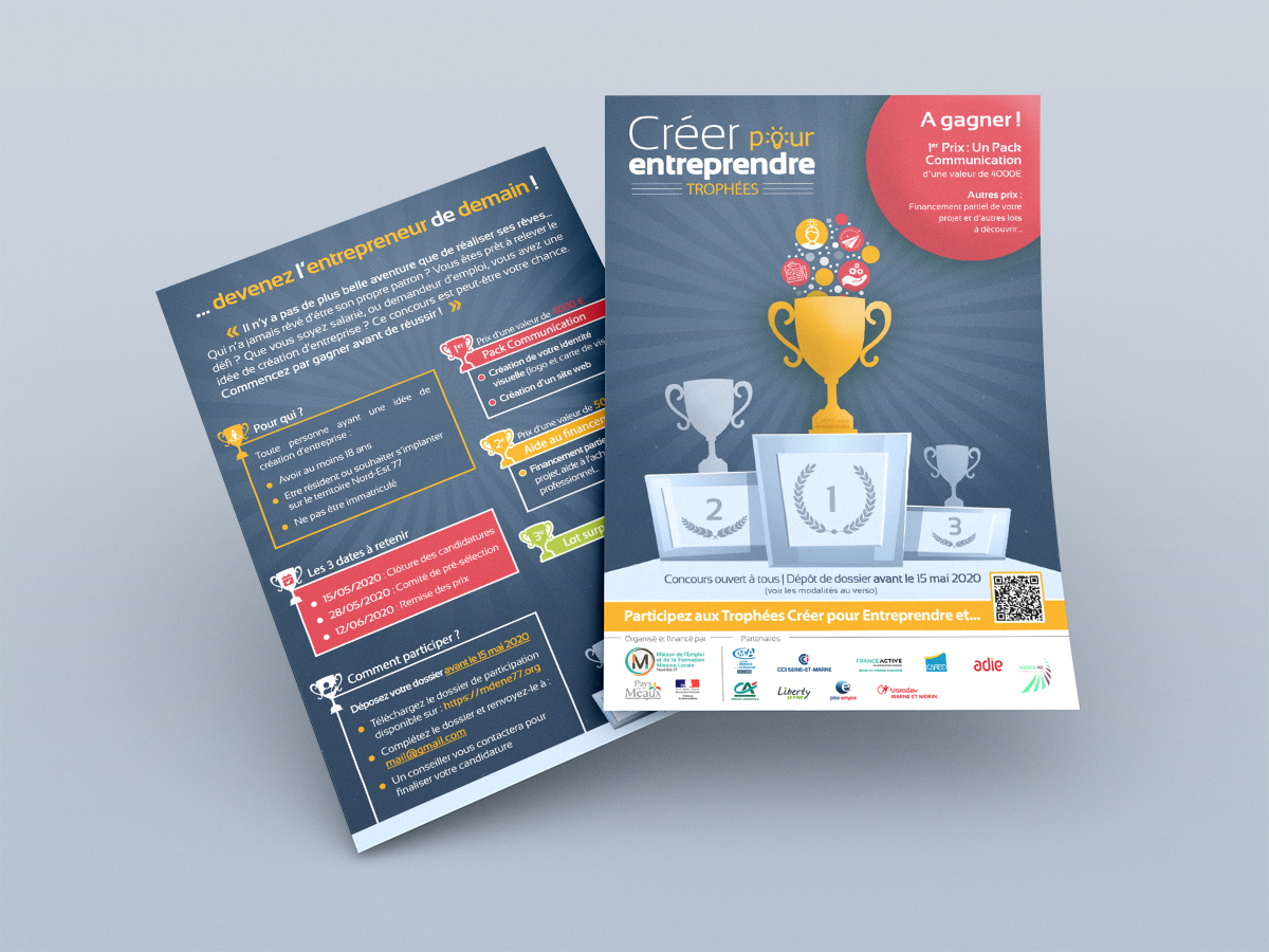 Créer pour Entreprendre - Flyer