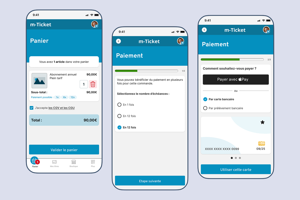 m-Ticket - Paiement