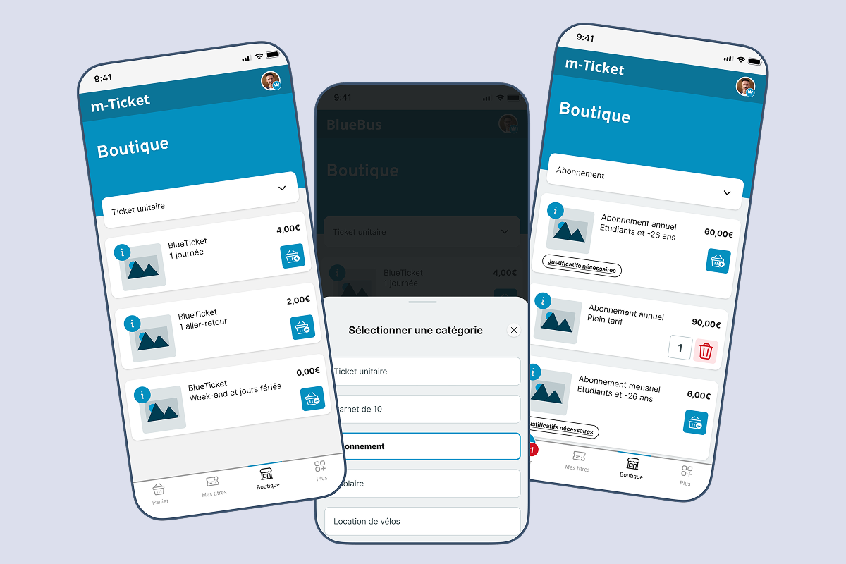 m-Ticket - Boutique